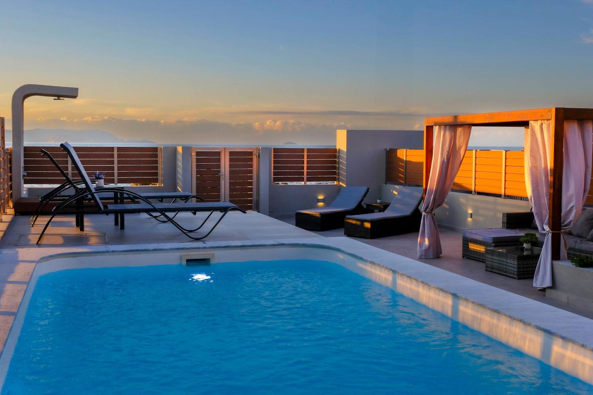 Blue Velvet Coast Luxury Villas Kokkini Hani 外观 照片