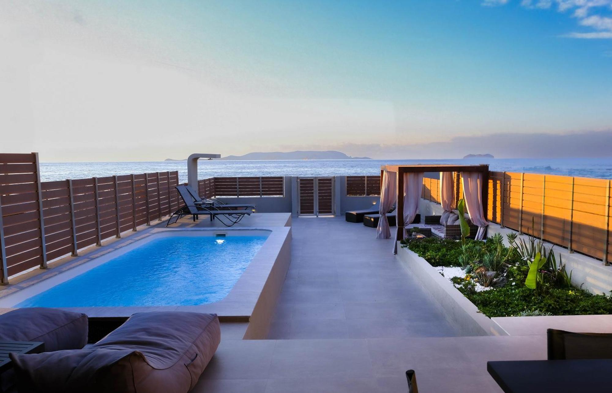 Blue Velvet Coast Luxury Villas Kokkini Hani 外观 照片